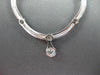 ESTATE WIDE 1.45CT SOLITAIRE DIAMOND BY THE YARD 14KT WHITE GOLD NECKLACE #5998