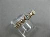 ESTATE .64CT DIAMOND 14K ROSE GOLD 3D ETOILE ETERNITY WEDDING ANNIVERSARY RING