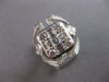 EXTRA LARGE 1.98CT DIAMOND 18KT WHITE GOLD 3D MULTI SHAPE SQUARE ENGAGEMENT RING