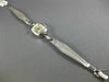 ANTIQUE ART DECO LONGINES 14KT WHITE GOLD 3D SQUARE CLASSIC LADIES WATCH #19038