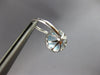5.30CT DIAMOND & AAA BLUE TOPAZ 14KT WHITE GOLD HALO LEVERBACK HANGING EARRINGS