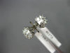 .82CT DIAMOND 14K WHITE GOLD CLASSIC 2 ROW ROUND SEMI MOUNT ENGAGEMENT RING 1273