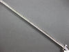ESTATE .95CT DIAMOND 14KT WHITE GOLD CLASSIC ROUND CHANNEL PRONG TENNIS BRACELET