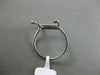 ESTATE .26CT ROUND DIAMOND 14KT WHITE GOLD 3D HANDCRAFTED PAVE MUSICAL NOTE RING