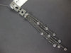 LARGE .52CT DIAMOND 18KT WHITE GOLD RECTANGULAR CHANDELIER BY THE YARD PENDANT