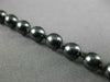 ESTATE AAA TAHITIAN PEARL 14KT WHITE GOLD 3D CLASSIC FILIGREE NECKLACE #26514
