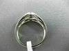 ESTATE .84CT ROUND DIAMOND 18KT WHITE GOLD 3D ETOILE OPEN FILIGREE LOVE FUN RING