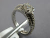 .96CT DIAMOND 14KT WHITE GOLD 3D CLASSIC HALO SQUARE WEDDING ENGAGEMENT RING SET