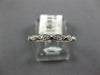 .09CT DIAMOND 14KT 2 TONE GOLD 3D 2MM MARQUISE SHAPE FILIGREE ANNIVERSARY RING