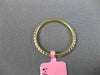 ESTATE .43CT DIAMOND 18KT YELLOW GOLD CLASSIC ETERNITY WEDDING ANNIVERSARY RING