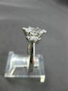 ESTATE 1.08CT MARQUISE DIAMOND 14KT WHITE GOLD 3 STONE ENGAGEMENT RING #22155