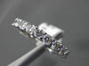 3.0CT ROUND DIAMOND 14K WHITE GOLD 3D SHARE PRONG ETERNITY ANNIVERSARY RING 1352