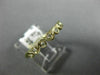 ESTATE .11CT DIAMOND 14K YELLOW GOLD ETOILE BEZEL SEMI ETERNITY ANNIVERSARY RING