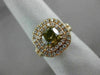 GIA LARGE 2.30CT WHITE & CHOCOLATE FANCY DIAMOND 18KT ROSE GOLD ENGAGEMENT RING