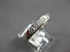 .50CT DIAMOND 14KT WHITE GOLD 3D ROUND 5 STONE CHANNEL WEDDING ANNIVERSARY RING