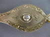 ANTIQUE .20CT OLD MINE DIAMOND 14KT Y GOLD FILIGREE LORGNETT OPERA GLASSES #2543