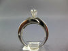 LARGE 2.0CT DIAMOND 14KT WHITE GOLD MARQUISE PRINCESS & BAGUETTE ENGAGEMENT RING