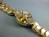 ANTIQUE .32CT OLD MINE EURO CUT DIAMOND 14KT ROSE GOLD 3D FLOWER BRACELET #640