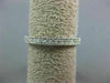 ANTIQUE .25CT DIAMOND 14KT WHITE GOLD 3D CLASSIC FILIGREE ANNIVERSARY RING #9169