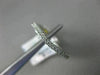 .80CT WHITE & FANCY YELLOW DIAMOND 14KT WHITE GOLD 3D SQUARE ENGAGEMENT RING SET
