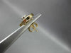 ESTATE DIAMOND 14KT YELLOW GOLD OVAL ETOILE SOLITAIRE EARRINGS E/F VVS #23018
