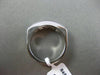 ESTATE 1.90CT DIAMOND 14KT WHITE GOLD 5 STONE PRINCESS CUT CHANNEL WEDDING RING