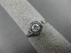 ANTIQUE .35CT OLD MINE DIAMOND 18KT WHITE GOLD FILIGREE ENGAGEMENT RING #21350