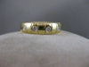 ESTATE .40CTW DIAMOND 14K Y GOLD MENS WEDDING BAND ETERNITY RING 5MM 9.00 #16647