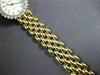 ESTATE GENEVE QUARTS .96CT DIAMOND 14KT YELLOW GOLD 3D OVAL PANTHER WATCH #2991
