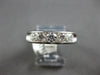 1.0CT DIAMOND 14KT WHITE GOLD 3D CHANNEL COMFORT FIT WEDDING ANNIVERSARY RING