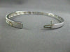 ESTATE 2.13CT WHITE & FANCY YELLOW DIAMONDS 14KT WHITE GOLD BANGLE AMAZING!!!