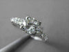 ANTIQUE 1.12CT ROUND DIAMOND PLATINUM FISHTAIL ENGAGEMENT RING G/H VS #23269