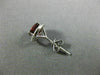 ESTATE 1.76CT DIAMOND & AAA RHODOLITE 14KT WHITE GOLD MARTINI HALO STUD EARRINGS