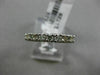 ESTATE .35CT ROUND DIAMOND 14KT WHITE GOLD 3D CLASSIC 7 STONE ANNIVERSARY RING