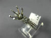 ESTATE .35CT DIAMOND 14KT WHITE GOLD FILIGREE SEMI MOUNT ENGAGEMENT RING #22421
