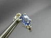 ESTATE 2.56CT DIAMOND & AAA TANZANITE 14KT WHITE GOLD 3D HANGING EARRINGS #20007
