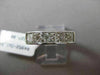 ESTATE 1.54CT DIAMOND 14K WHITE GOLD 5 STONE PRINCESS CHANNEL ANNIVERSARY RING