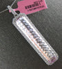 EXTRA LARGE 44.98CT DIAMOND & AAA KUNZITE 18KT WHITE GOLD 3D RECTANGULAR PENDANT