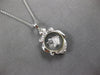 LARGE .23CT DIAMOND 18KT WHITE GOLD CIRCULAR DANCING PIG BY THE YARD FUN PENDANT