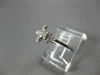 ESTATE .13CT DIAMOND 14KT WHITE GOLD 3D FLEUR DE LIS FUN RING