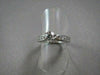ANTIQUE 14K WHITE GOLD 6MM .91CT DIAMOND ENGAGEMENT RING SIMPLE & BEAUTIFUL!!!!