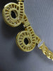 LARGE & LONG 16.0CT DIAMOND & AAA SAPPHIRE 18KT YELLOW GOLD LOVE KNOT NECKLACE