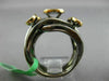 ESTATE LARGE .57CT DIAMOND 18KT BLACK GOLD 3D CLUSTER MULTI ROW CRISS CROSS RING