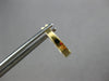 ESTATE 1.37CT DIAMOND 18KT YELLOW GOLD 3D CLASSIC 5 STONE HUGGIE FUN EARRINGS