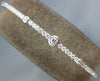 ESTATE 1.13CT DIAMOND 18KT WHITE GOLD 3D ETOILE ETERNITY LOVE BANGLE BRACELET