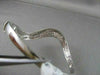 ANTIQUE 5.25CTW WIDE 14KT WHITE GOLD WAVY DIAMOND BANGLE BRACELET AMAZING!!!!!!