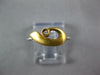 ESTATE .02CT DIAMOND PLATINUM & 18KT YELLOW GOLD ETOILE FRIENDHSHIP RING #27272