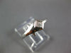 ESTATE .08CT DIAMOND 14KT WHITE GOLD PRINCESS INVISIBLE SQUARE FUN RING #27300