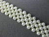 ESTATE WIDE & LONG AAA SOUTH SEA PEARL 14K YELLOW GOLD MULTI ROW BRACELET #26195
