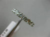 ESTATE 3.60CT DIAMOND 18KT WHITE GOLD DIAMOND ETERNITY WEDDING ANNIVERSARY RING